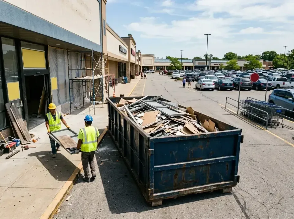 retail-store-renovation-debris-003 — frequently asked questions, Roll-off Dumpster Rentals in Alvin, TX